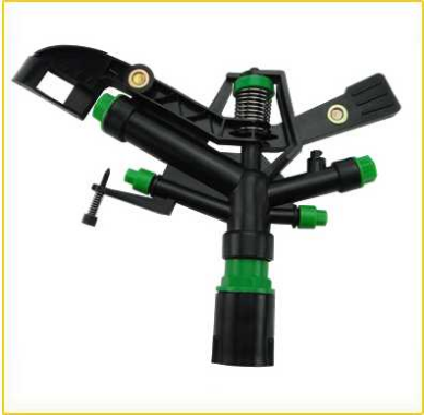 1寸塑料搖臂噴頭（五噴）